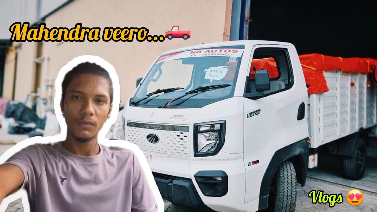 New Mahindra 🛻Veero Pickup Chalay😎|| New Gadi Lekar Transport Khali Karna Gaya♥️