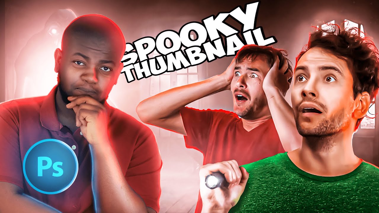 Creating a Spooky Thumbnail in Photoshop!