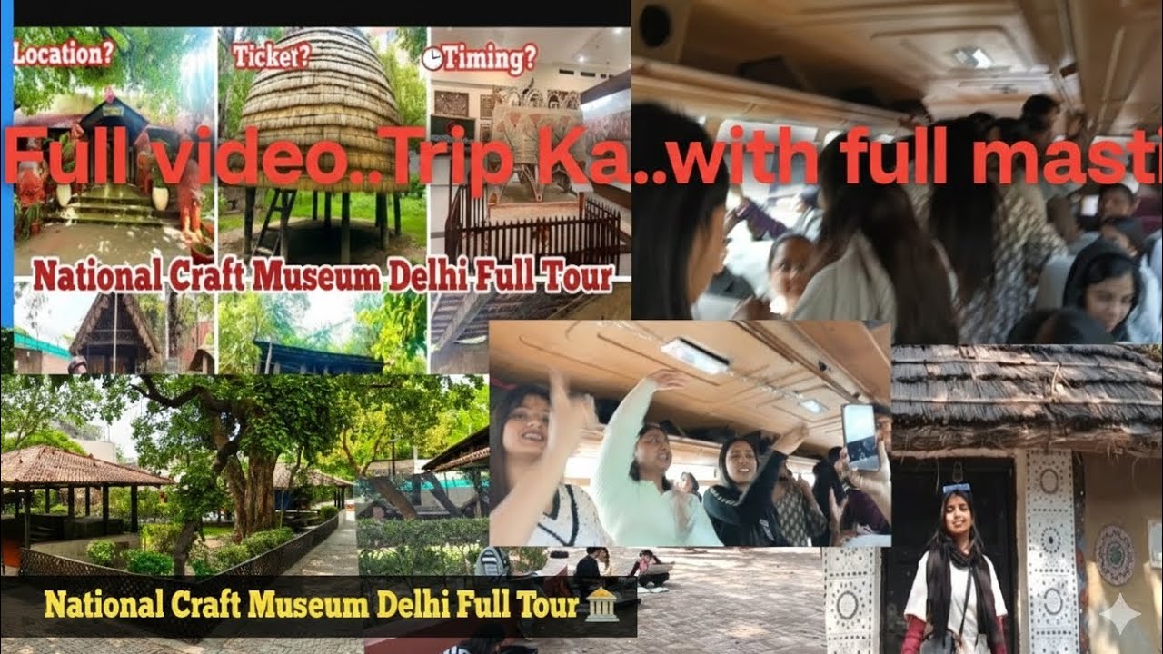 Best National craft musium Dehli Ka #FunTime#AdventureMode#ChillMood#ZindagiNaMilegiDobara#good trip