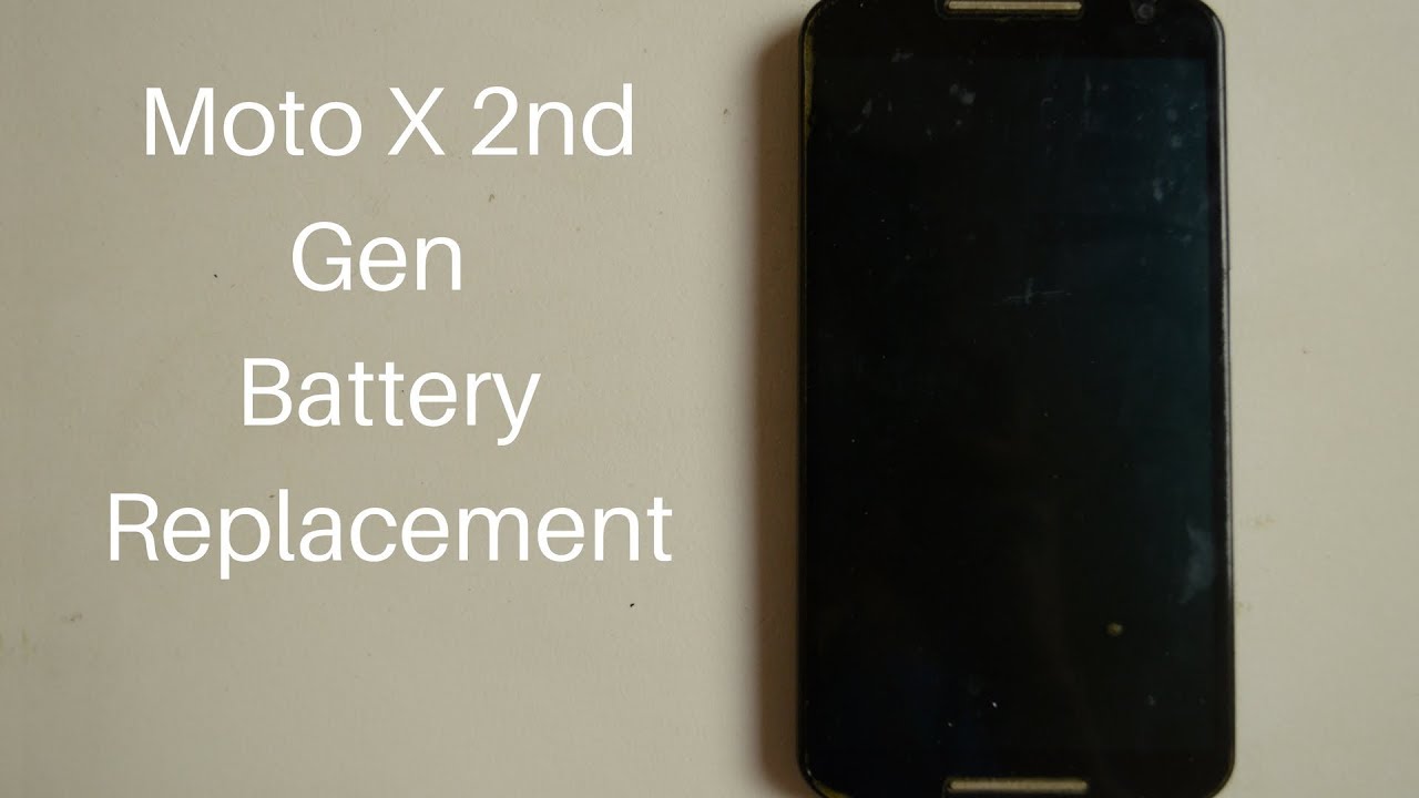 Motorola 2nd Generation (2014) Battery Replacement