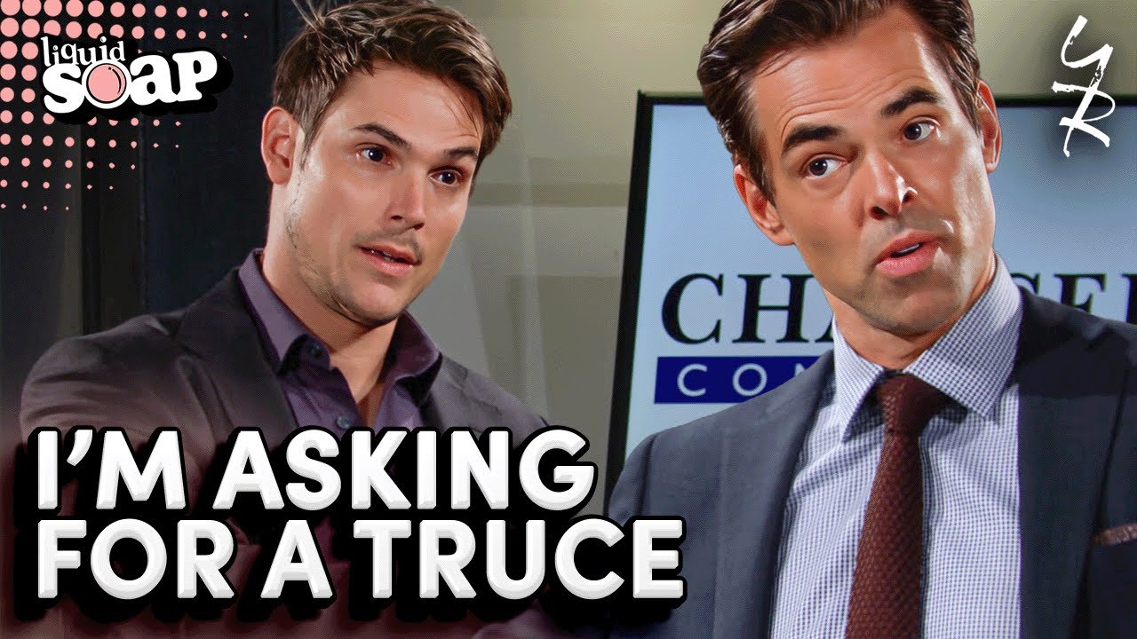 Billy Versus Adam: Billy Wins! | The Young And The Restless (Jason Thompson, Mark Grossman)