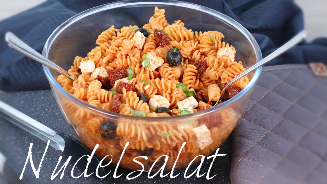 Nudelsalat wie ich ihn mag, perfekte Grillbeilage 👌