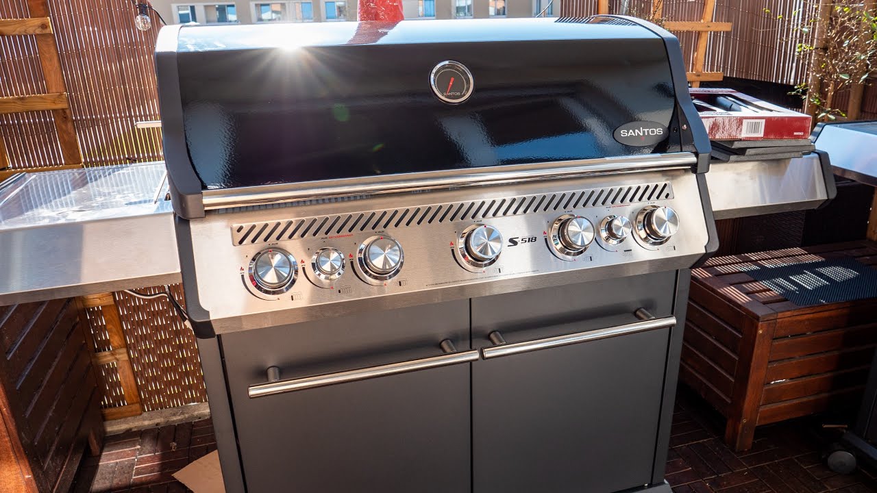 Vorstellung Santos s518 Gasgrill & erster Eindruck . Top Gasgrill 2022