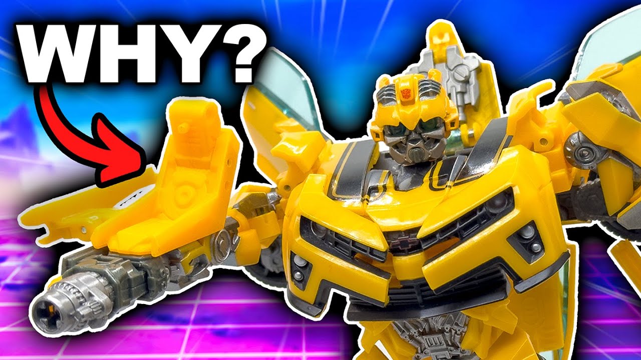 Что за фигня!? У этой фигурки ДЕЙСТВИТЕЛЬНО СТРАННЫЙ выбор дизайна — Human Alliance Bumblebee
