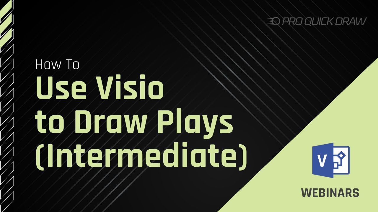 How to use Visio to Draw Plays (Intermediate)