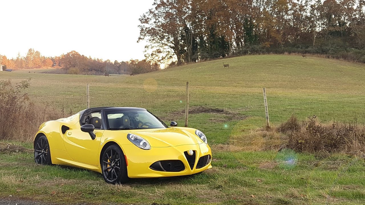 The Most Exotic Sports Car Money Can Buy | Alfa Romeo 4C Spyder