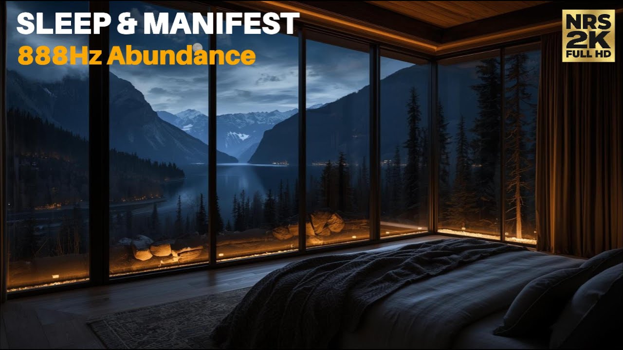 888Hz Abundance Gate: Manifest Wealth While You Sleep | 4 Hours Deep Sleep Music