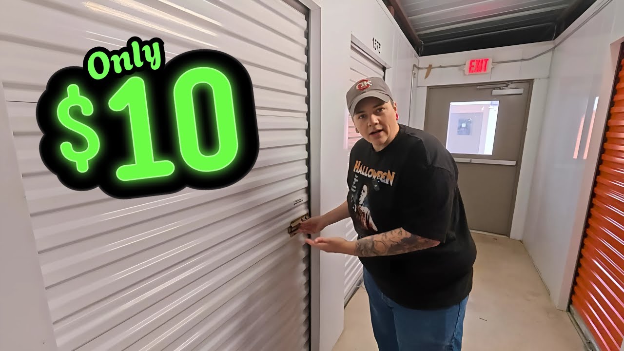 We Bought An Abandonded Storage Unit For ONLY $10!