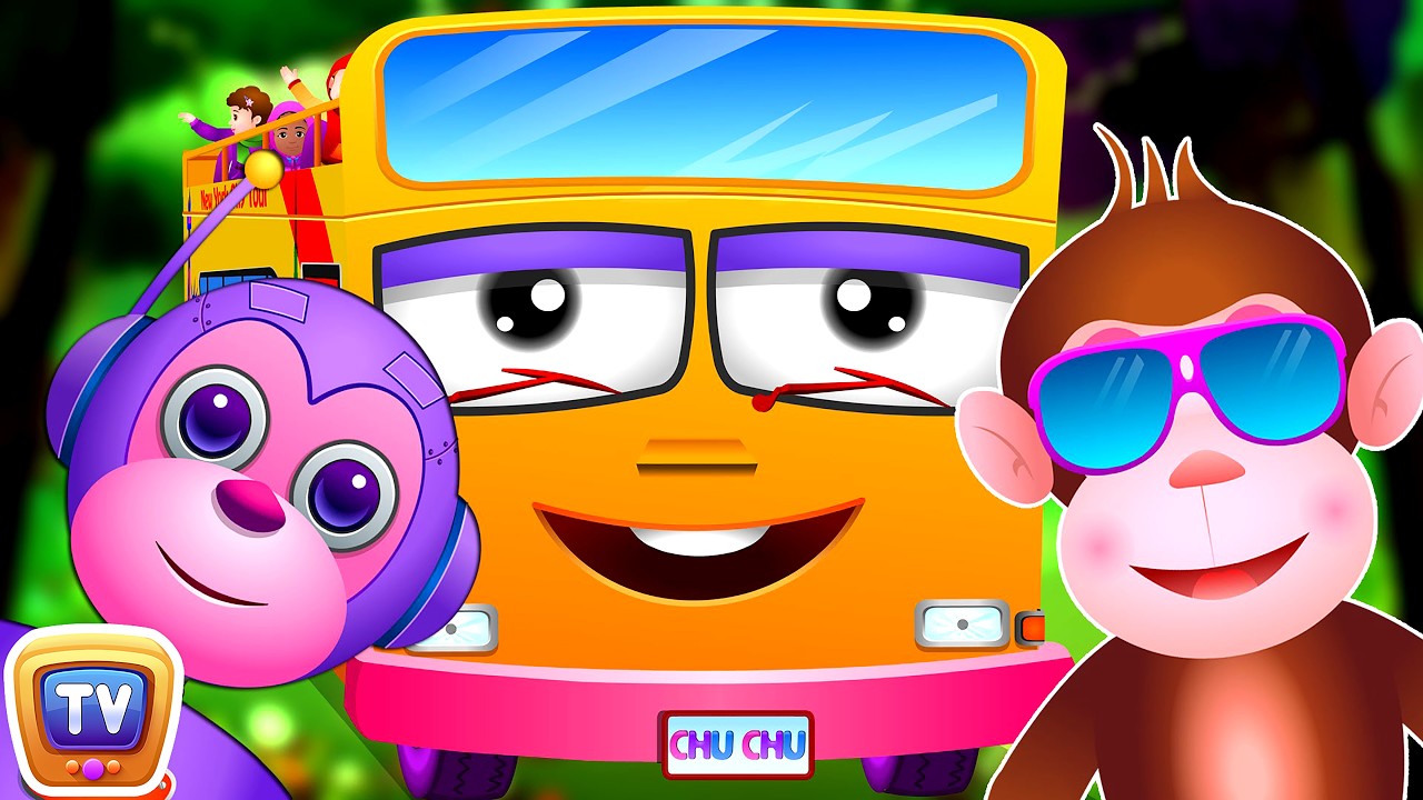 Five Little Monkeys Jumping On The Bed and Many More Popular Nursery Rhymes Collection By ChuChu TV