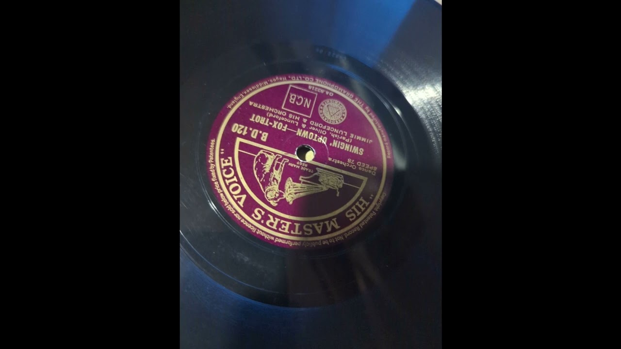 Jimmie Lunceford orch - Swingin Uptown (HMV BD120) (rec 1932)