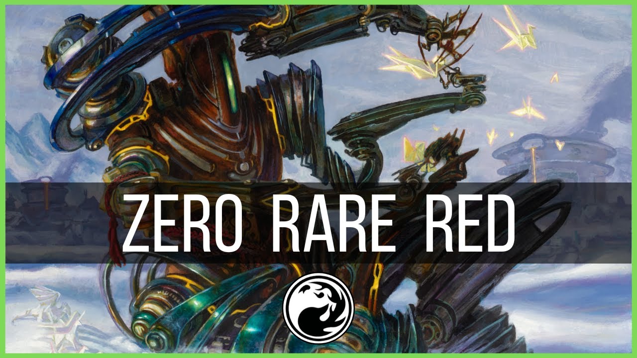 Zero Rare | Mono Red Artifact | Budget Standard Artisan Deck | MTG Arena