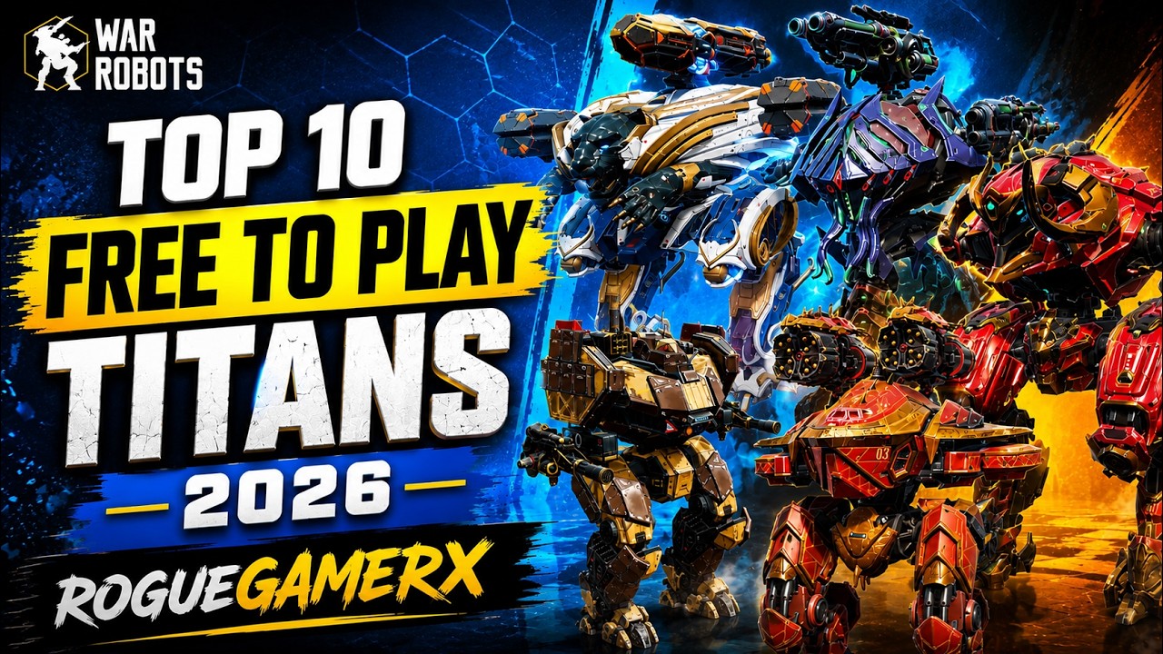 TOP 10 FREE TO PLAY TITANS in War Robots 2026 | Don't Waste Your Platinum