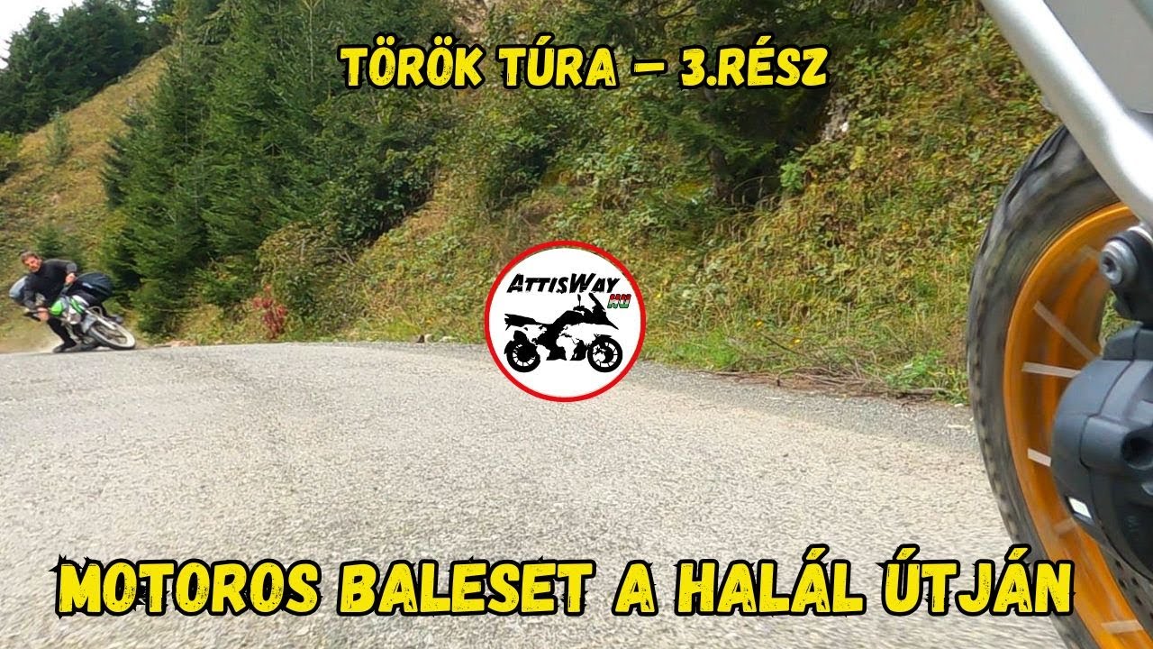 Motoros Baleset a Hal&aacute;l &Uacute;tj&aacute;n &ndash; Egy Hajsz&aacute;lon M&uacute;lt Minden!