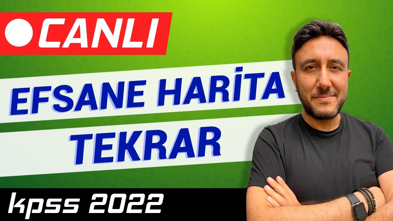 EFSANE HARİTA TEKRAR..! | Mehmet Eğit #kpss2022