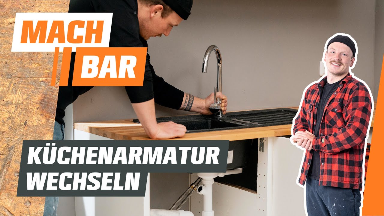 Küchenarmatur wechseln – Mischbatterie wechseln | OBI