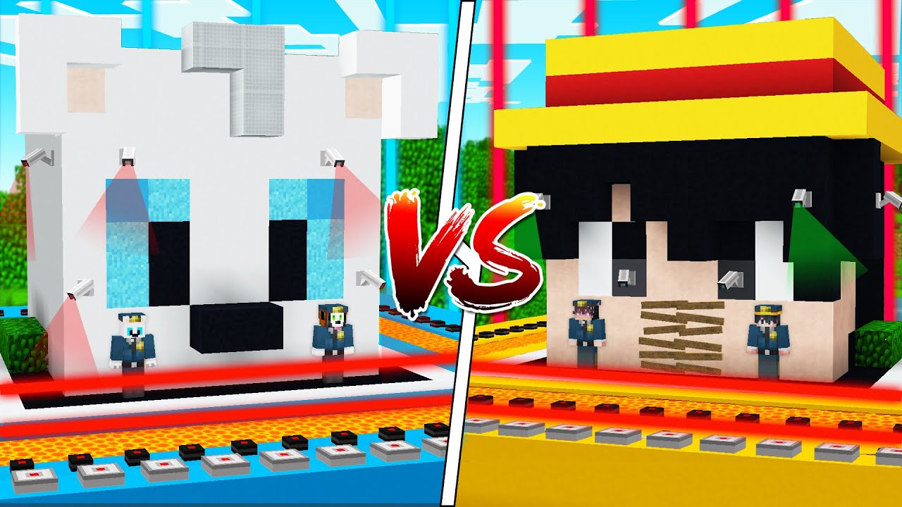 BASE SEGURA de ALEXY VS BASE SEGURA de RAMCORE 😱 &iquest;CUAL es la BASE m&aacute;s SEGURA DE MINECRAFT? Los PANAS
