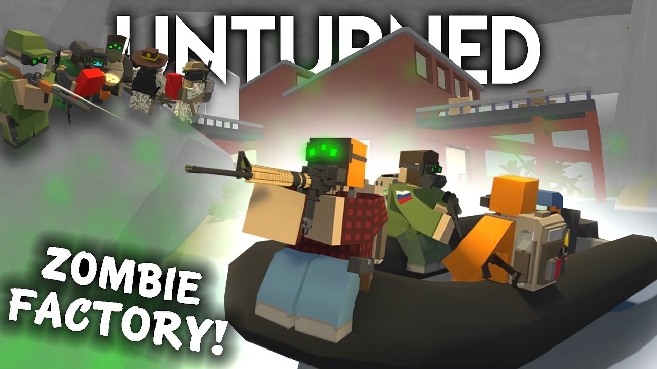 СКРЫТАЯ ПЕЩЕРА ФАБРИКА ЗОМБИ! (Unturned Survival Roleplay #23)