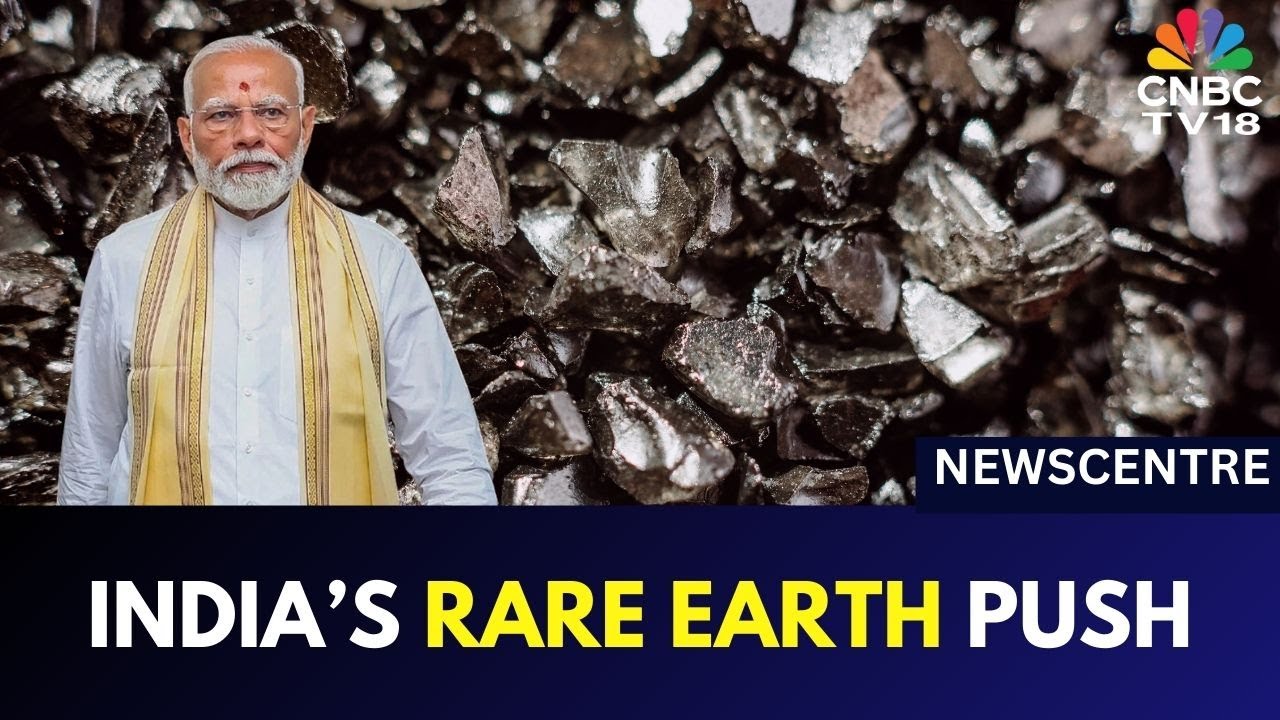 India’s Rare Earth Magnet PLI Scheme | Bidding, Players & What’s Next | Newscentre | CNBC TV18