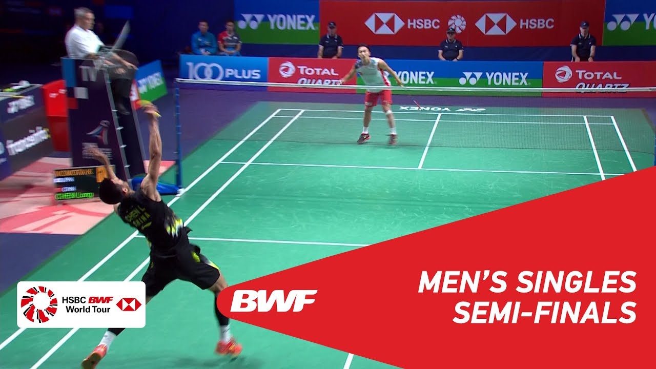 SF | MS | Kento MOMOTA (JPN) [1] vs CHEN Long (CHN) [6] | BWF 2018