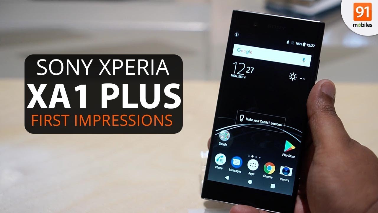 Sony Xperia XA1 Plus: First Look | Hands on | Launch