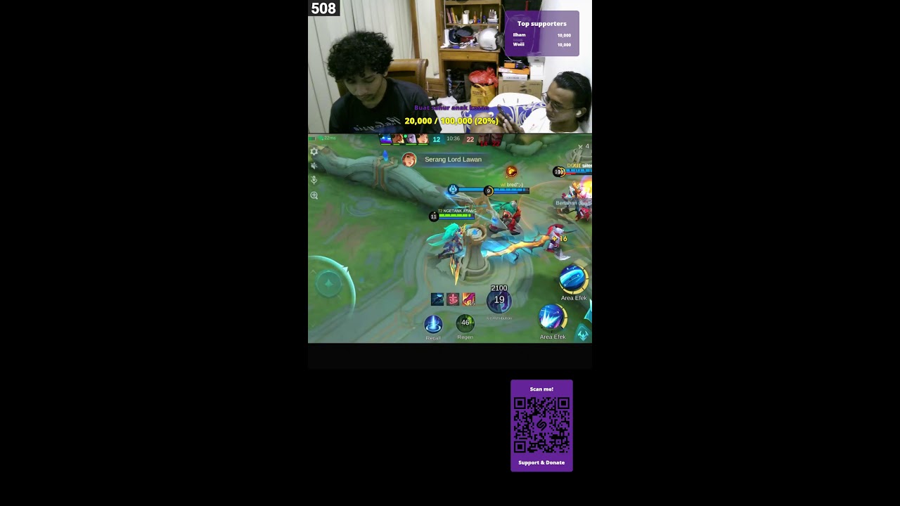 🔴LIVE ML WITH DUO GONDRONG - IZIN BANTAI  #ML #MLBB