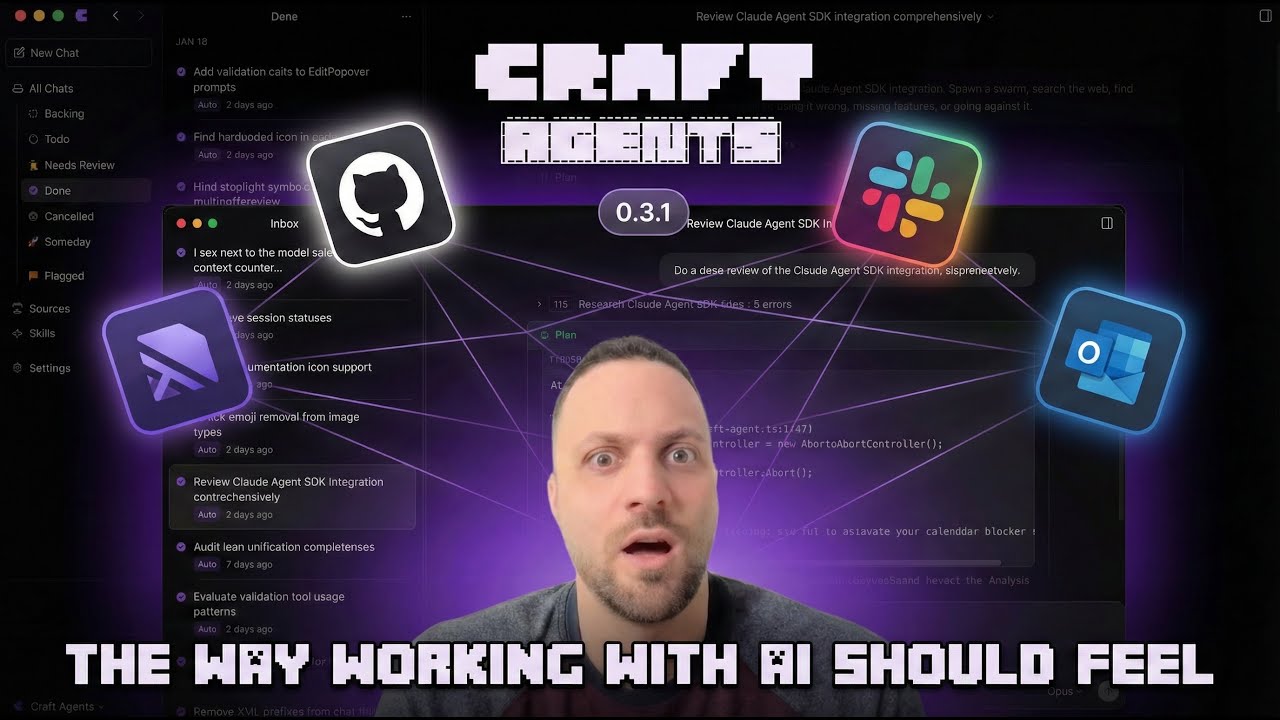 Craft Agents — Каким должно быть взаимодействие с агентами искусственного интеллекта.