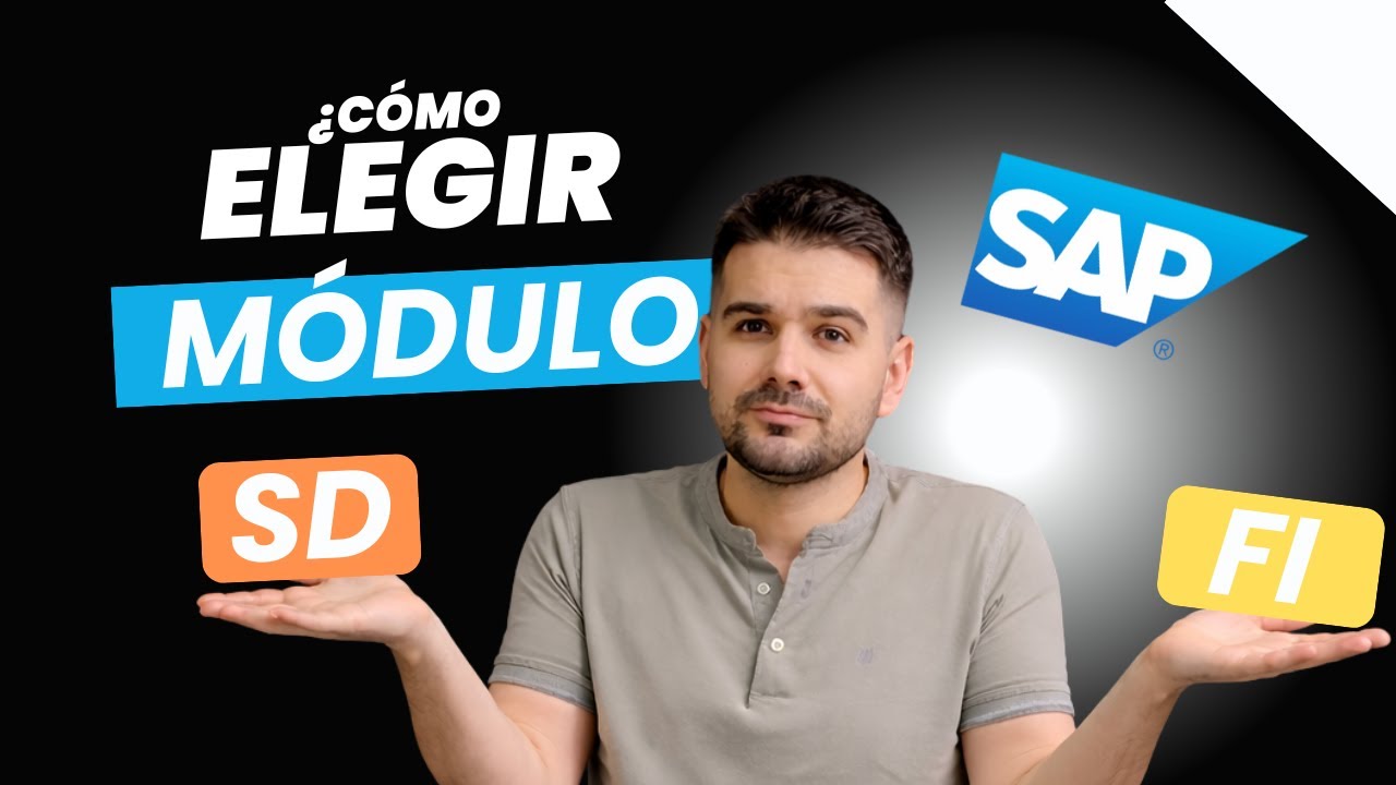 NO elijas MAL MODULO en SAP