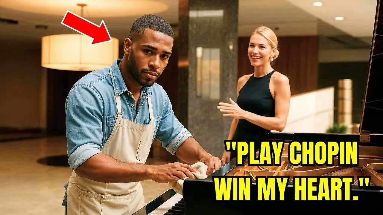 “If You Can Play Chopin, I’ll Marry You” Smirked the CEO—What the Black Janitor Did Next Shock