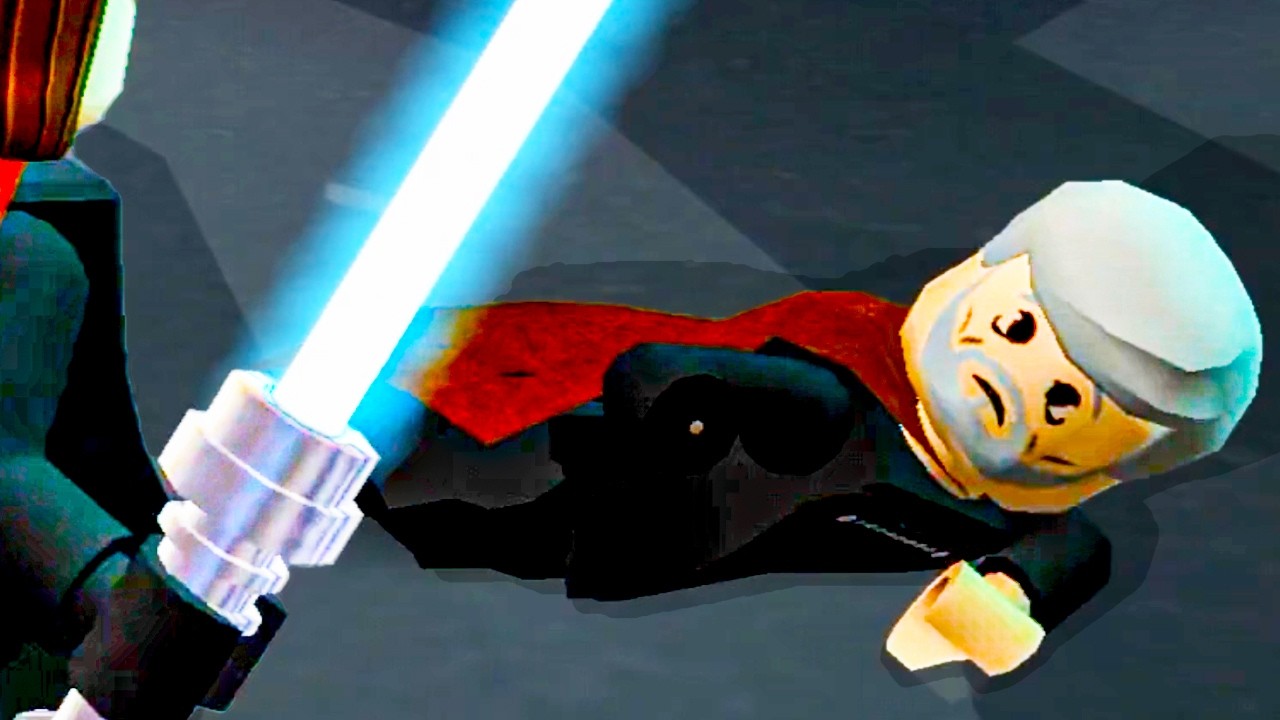 the first lego star wars game is kinda unhinged...