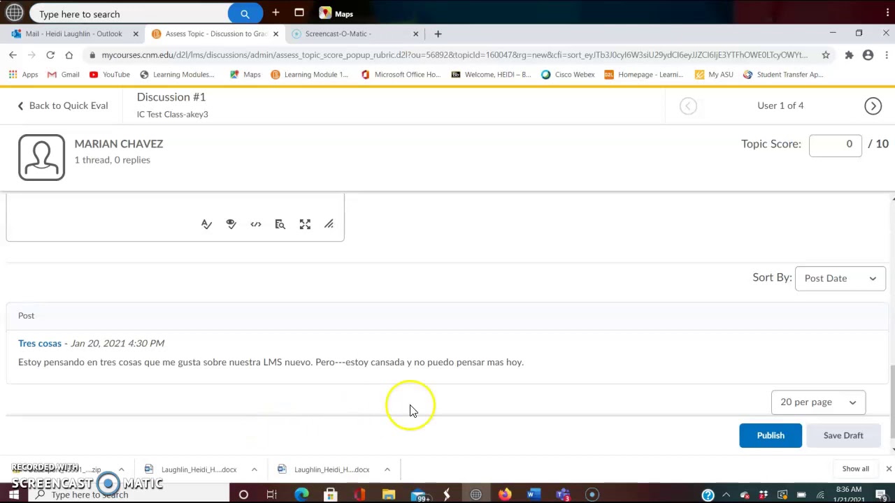 Brightspace D2L Help - How to grade discussions in Brightspace