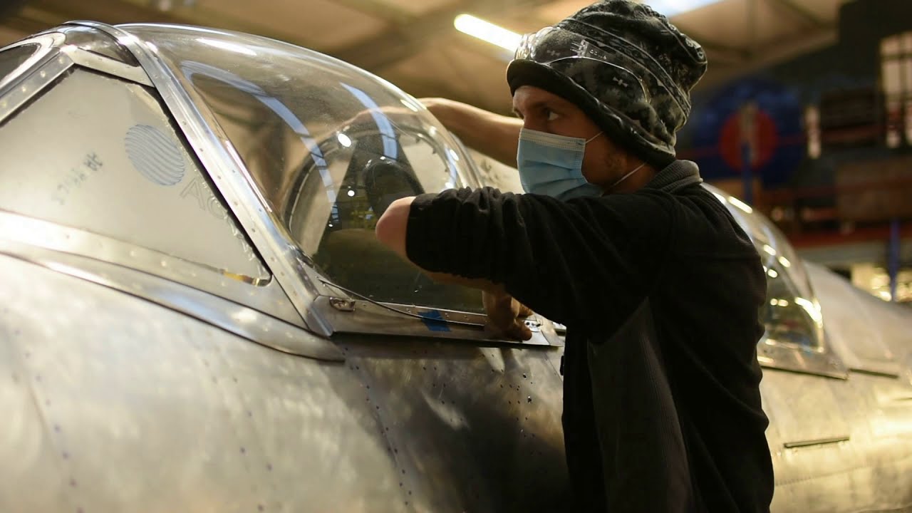 Spitfire EN 570 fuselage.