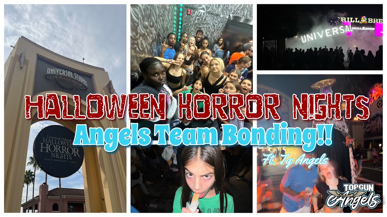 HHN Team Bonding Vlog!! Ft.TopGun Angels
