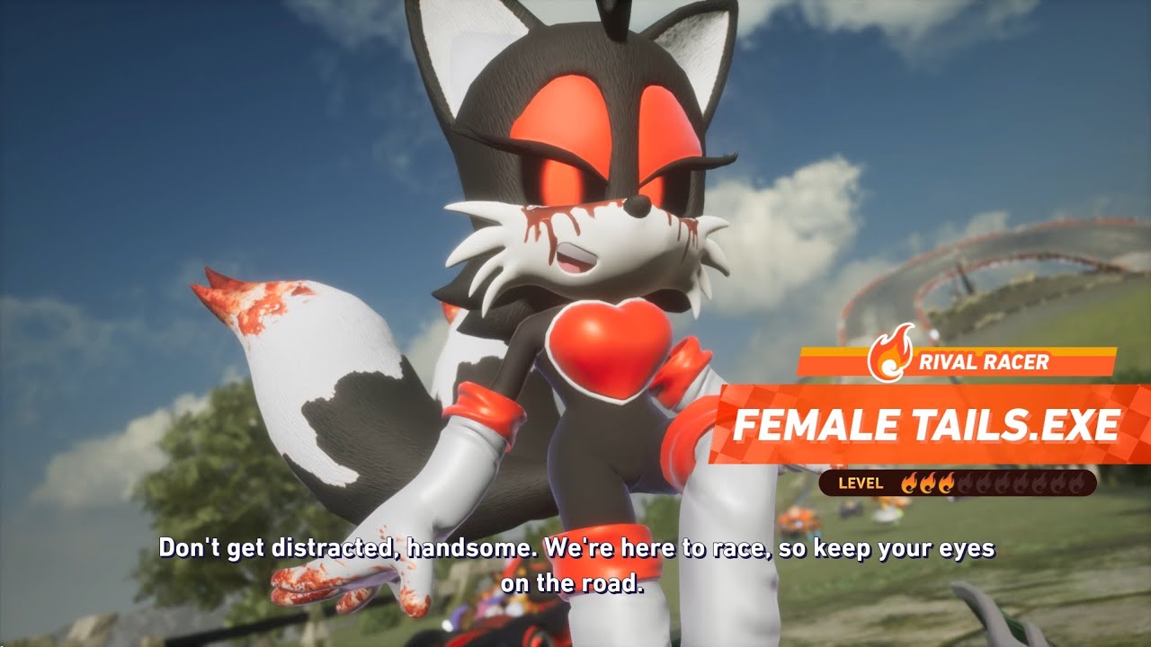 Female Tails.EXE CrossWorlds Mod (Halloween Special) Happy Halloween! (From Another Dimension)