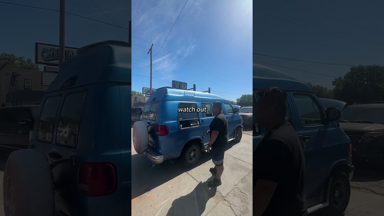 moving into a van