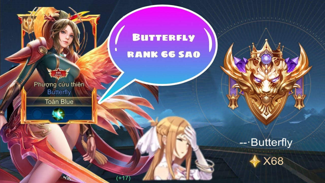 Butterfly Rank 66 Sao Liệu Có Khó Như Các Bạn Nghĩ Không ?
