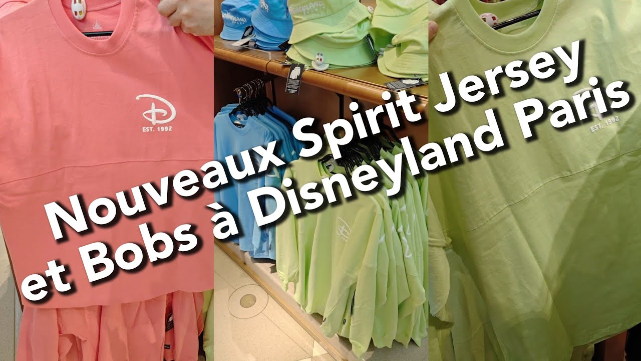 trois nouvelles couleurs de Spirit Jersey et de Bob à Disneyland Paris #bob #spiritjersey