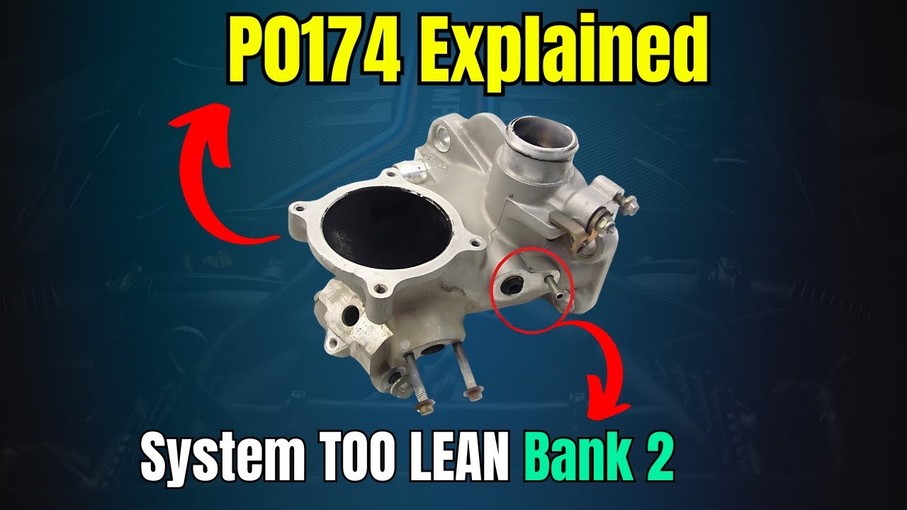 P0174 Explained - System TOO LEAN (Bank 2) |