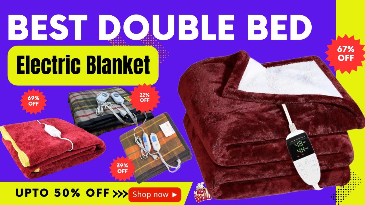✅Best Electric Blanket🔥Electric Bed Warmer🔥Best Electric Heated Blanket 2025🔥Electric Blanket 3000