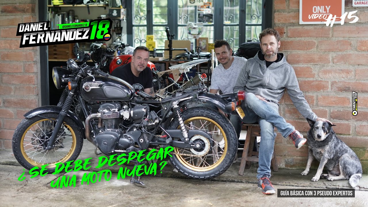 &iquest;Debo despegar una moto nueva? - La opini&oacute;n de 3 Pseudo expertos / Daniel fernandez 18