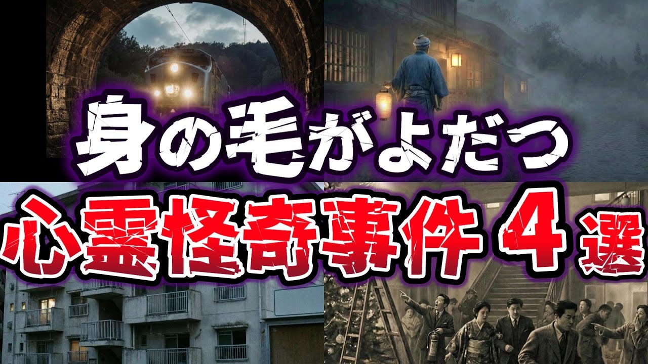 【ゆっくり解説】曰く付き廃墟と事件の真相!! 日本で実際に起きた「ガチで洒落にならない」心霊怪奇事件４選