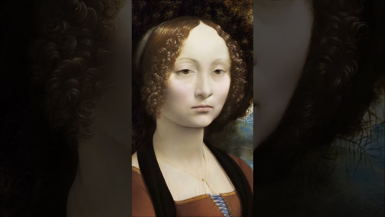 Leonardo da Vinci (Portrait of Ginevra de Benci) | D&eacute;portraits