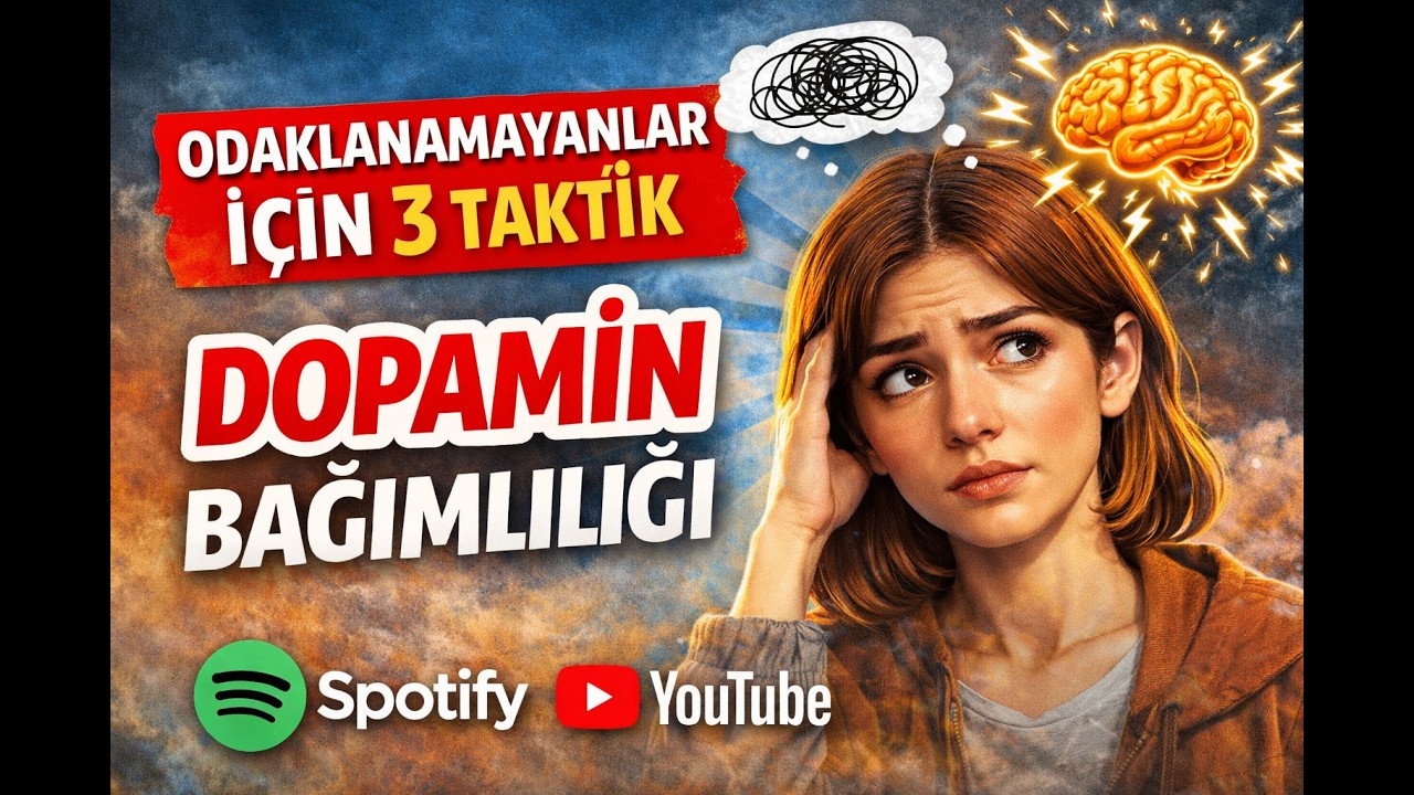 ODAKLANAMAYANLAR İÇİN 3 TAKTİK- DOPAMİN BAĞIMLILIĞI