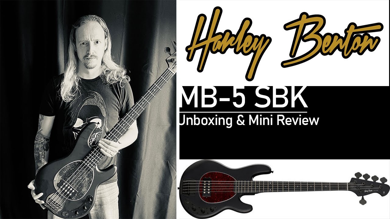 HARLEY BENTON MB-5 SBK UNBOXING AND MINI REVIEW