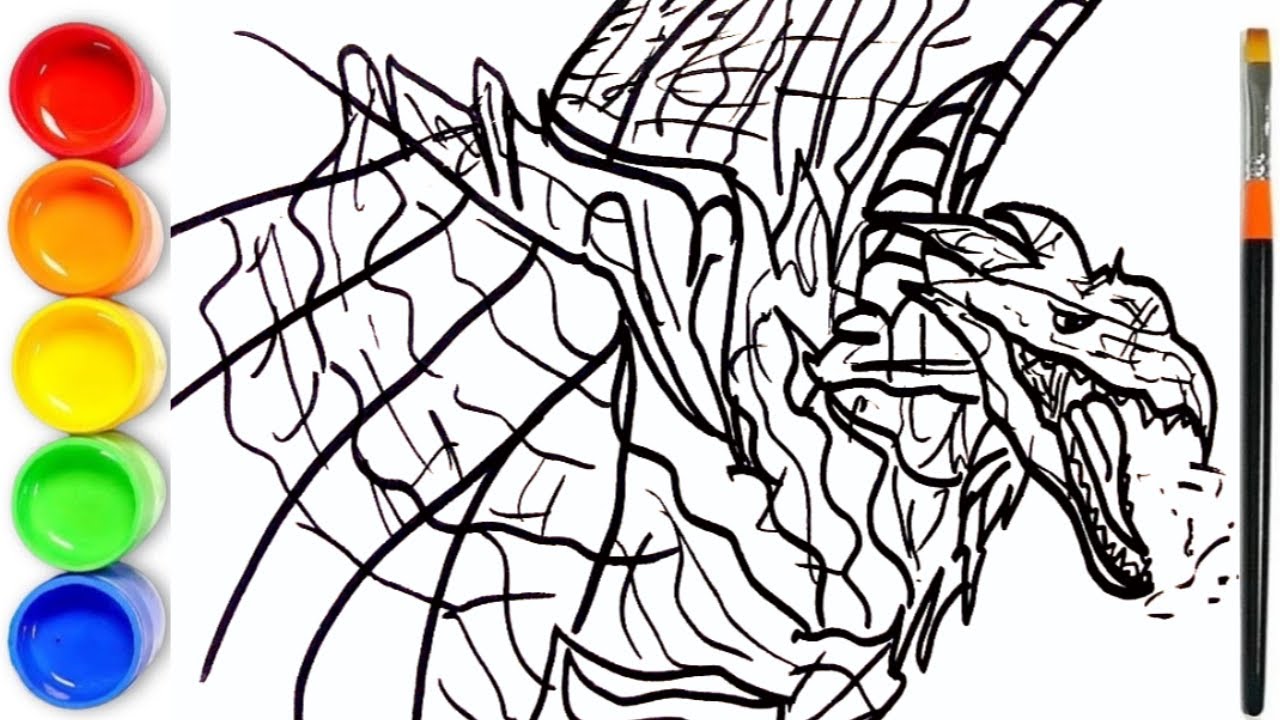 How to Draw Rodan | Drawing Rodan From Godzilla King of the Monsters