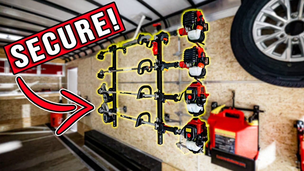 ЛУЧШИЙ СПОСОБ ЗАКРЕПИТЬ ТРИММЕР С ПОМОЩЬЮ СВОИХ СОБСТВЕННЫХ РЕШЕТОК!