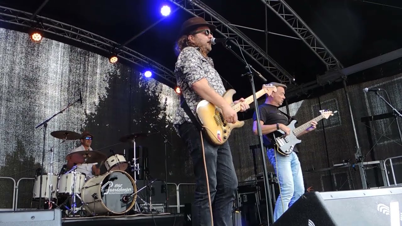 Bas Paardekooper Trio [3] (Brielle, blues festival, 27-7-2025)