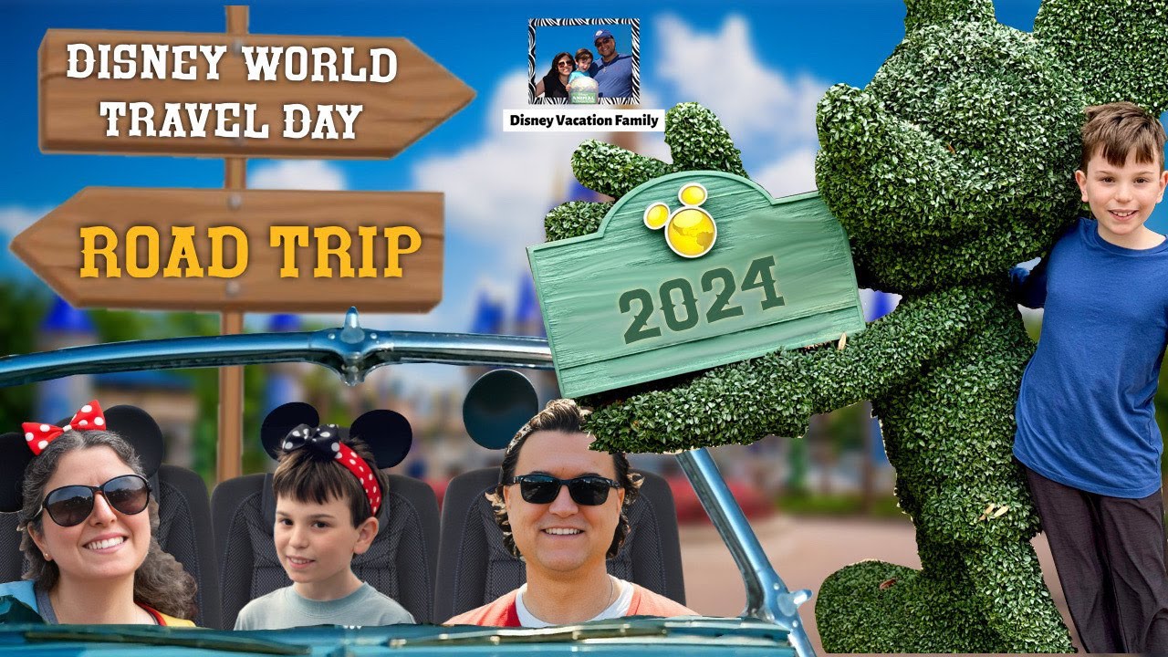 Walt Disney World Travel Day | Road Trip 2024