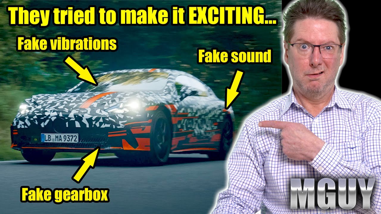 🤣 Oops! Mercedes AMG accidentally ADMITS that EVs are BORING 😴 | MGUY Australia