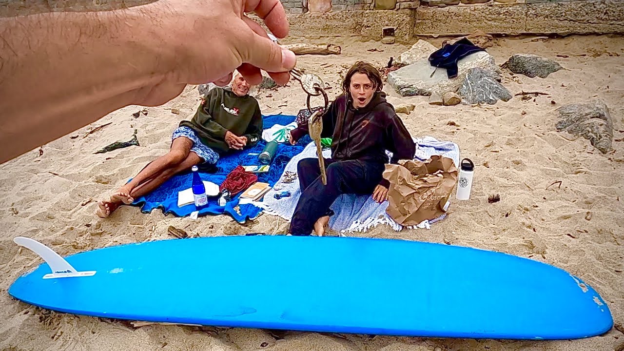 Malibu Beach KEY Reunion! | Minelab Equinox 900 Metal Detecting