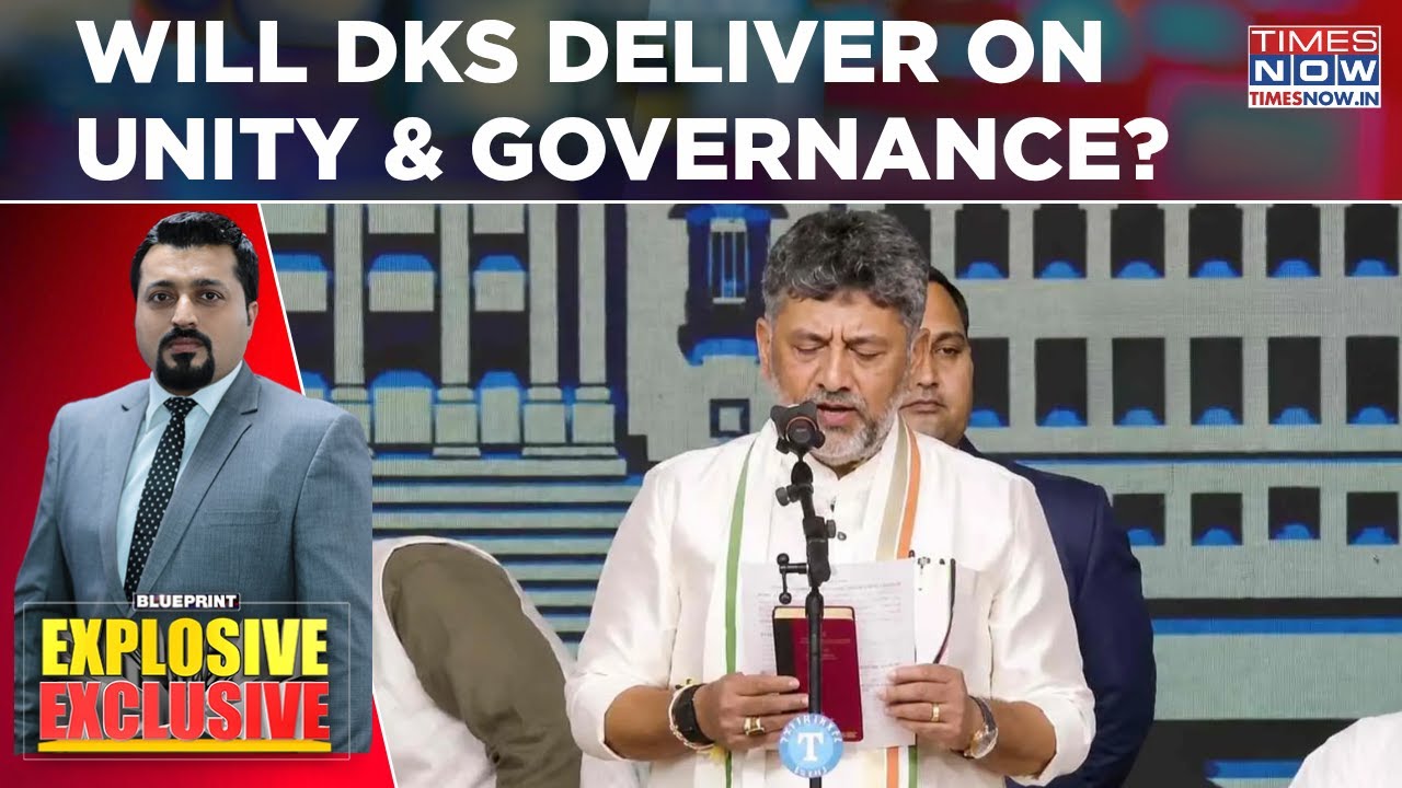 Dawn Of DKS Era In K'taka; Congress Brass In Attendance | Will New CM Deliver On Unity & Governance?